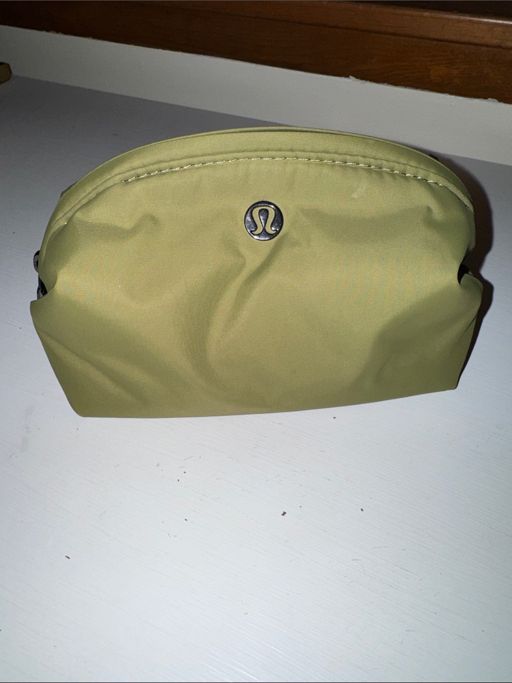 Lululemon Green Zip Pouch